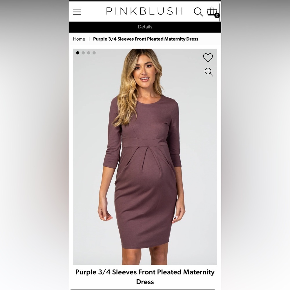 Maternity business dress